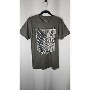 Official Attack On Titan Survey Corp Season 2 Green T-shirt Size Small